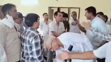 बावड़ी: पुनियों की बासनी में प्रस्तावित नव गठित ग्राम सेवा सहकारी समिति की आम सभा हंगामेदार रही, कार्यकारिणी गठन टला