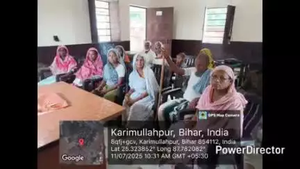 अमदाबाद: करीमुल्लापुर में सामाजिक सुरक्षा पेंशन योजना के तहत लाभार्थियों के खाते में राशि ट्रांसफर