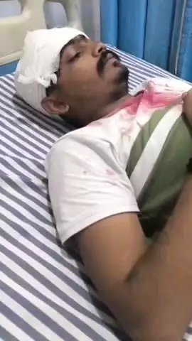 बहरोड़: बहरोड़ में युवक पर 8-10 बदमाशों ने किया हमला, सिर में आए 7 टांके; गांव की लड़की से छेड़छाड़ का किया था विरोध