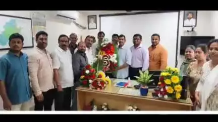 భీమిలి: జోన్- 3 ఎగ్జిక్యూటివ్ ఇంజనీర్ ఆపరేషన్ గా పదవీ బాధ్యతలు స్వీకరించిన బి సింహాచలం