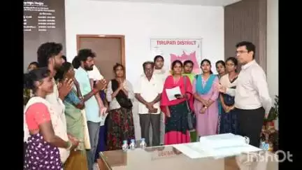 ఐదు బంగారు కుటుంబాలను దత్తత తీసుకున్న తిరుపతి జిల్లా కలెక్టర్ వెంకటేశ్వర్