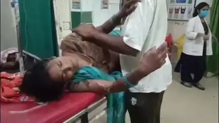 सिंहपुर के डढ़िया में बिजली लाइन टूटने से महिला झुलसी, सतना जिला अस्पताल में भर्ती