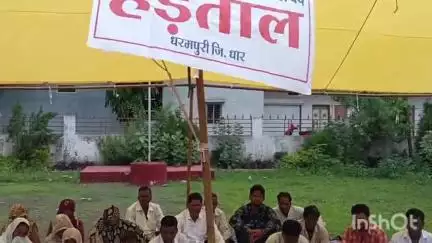 धरमपुरी: नगर परिषद के सफाई कर्मियों की हड़ताल 8वें दिन भी रही जारी, मांगे पूरी न होने पर भूख हड़ताल की दी चेतावनी