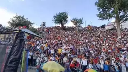 चुराह: भंजराडू में आज स्थानीय लोगों ने किया दंगल मेले का आयोजन, पहलवान दिखा रहे दमखम