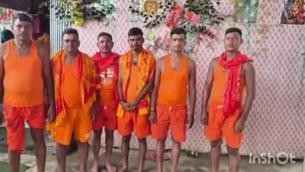पड़वा: कुम्भी कला से बाबा बैजनाथ धाम के लिए पहला जत्था रवाना