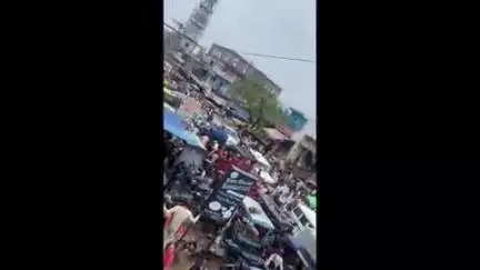 पांकी: पांकी शहीद भगत सिंह चौक: अतिक्रमण और बड़े वाहनों के ठहराव से लगती है भीड़