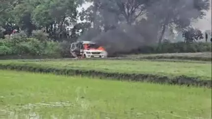 कुंदा: विधिचक गांव में पुलिस वाहन की टक्कर से एक व्यक्ति की मौत