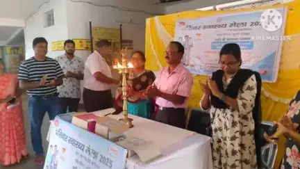 सोनाहातु: सीएचसी सोनाहातू में स्वास्थ्य मेले का आयोजन किया गया