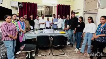 निम्बाहेड़ा: ऑनलाइन फीस की तिथि बढ़ाने की मांग, NSUI ने सौंपा ज्ञापन