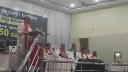 ಗದಗ: ಆರ್.ಎಸ್.ಎಸ್ ಬ್ಯಾನ್ ಮಾಡಲು ಮಲ್ಲಿಕಾರ್ಜುನ ಖರ್ಗೆಯಿಂದ ಆಗಿಲ್ಲ, ಮಗ ಯಾವ ಲೆಕ್ಕ: ನಗರದಲ್ಲಿ ಸಂಸದ ಬೊಮ್ಮಾಯಿ