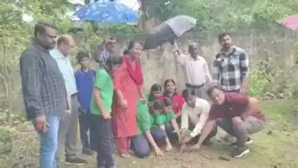 बांधवगढ़: केंद्रीय विद्यालय उमरिया में कलेक्टर ने विद्यार्थियों संग किया पौधारोपण