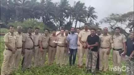 अलिबाग: कोर्लई समुद्रात अखेर तो बोया पोलिस सर्चींग आॅपरेशनमध्ये सापडला