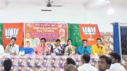 তমলুক: রাজ্যের কন্যাদের সুরক্ষার দাবিতে ১৩জুলাই কাঁথি চলো কর্মসূচি সফল করতে আজ বাজকুলে প্রস্তুতি সভা করলো BJP
