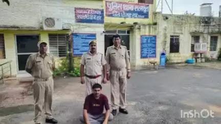 सरमथुरा: मथुरा थाना इलाके में मारपीट कर लूट करने के मामले में आरोपी को किया गया गिरफ्तार