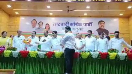कर्जत: राष्ट्रवादी काँग्रेस पार्टी अजित पवार पक्षाचे कर्जत तालुका आढावा बैठकीचे आयोजन