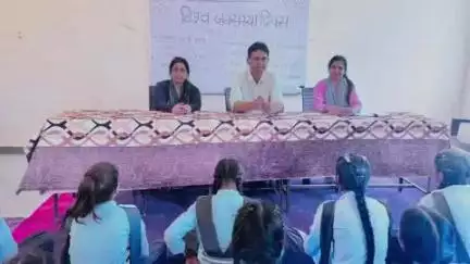 निवाई: गांव राहोली पीएम श्री राउमावि में मनाया गया विश्व जनसंख्या दिवस