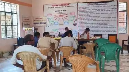 चंदौसी: ग्राम सराय सिकंदर में पंचायत सचिवालय में लगाई गई ग्राम चौपाल, विकासखंड के एडीओ नीरज कुमार सिंह रहे मौजूद