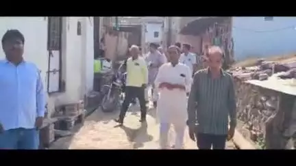 अन्ता: मेरा गांव मेरा अभिमान अभियान के तहत मिर्जापुर गांव में सफाई कार्यों का किया गया निरीक्षण