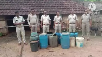 ବଡସାହି: କାଞ୍ଚନନଗର ଗ୍ରାମରେ ଚାଲିଥିବା ଚୋରା ଦେଶିମଦ କାରଖାନା ଉପରେ ସଦର ଅବକାରୀ ଟିମର ମିଳିତ ଚଢାଉ, ମହୁଲପୋଚ, ରନ୍ଧାମଦ ଓ ସରଞ୍ଜାମ ନଷ୍ଟ