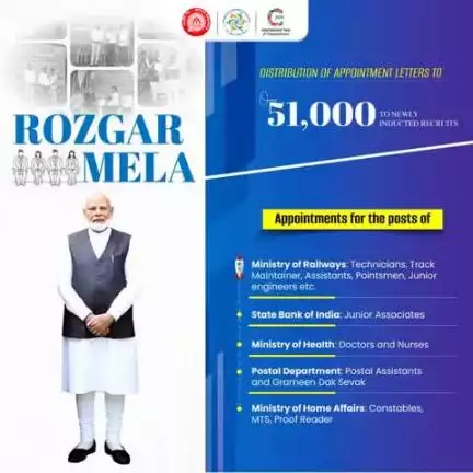 The distribution of appointment letters to more than 51,000 newly selected candidates gives new light to the hopes of many aspirants.
#doptgoi #railminindia #RozgarMela