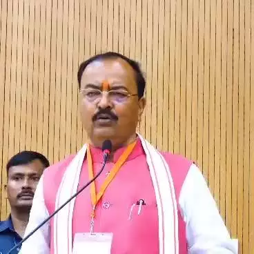 उपमुख्यमंत्री केशव प्रसाद मौर्य ने समाजवादी पार्टी पर साधा निशाना #bjp