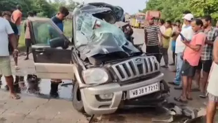 বারাবনী: দীঘা ঘুরতে যাবার পথে দূর্ঘটনায় মৃত আসানসোলের ৪ জন বাসিন্দা
