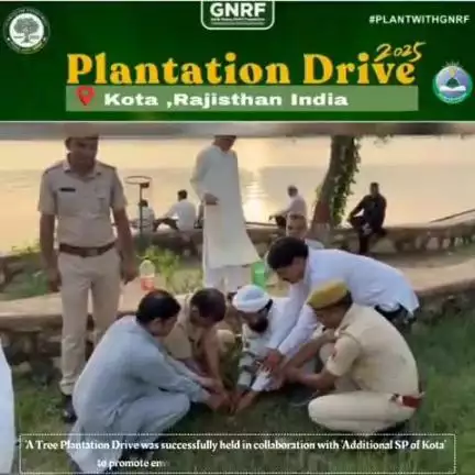 Plantation Drive was successfully held in collaboration with *Dy.SP of Kota*