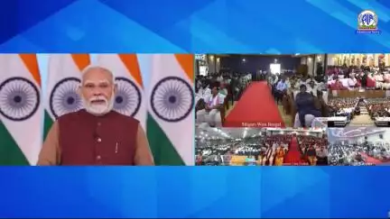 ILO की रिपोर्ट के अनुसार भारत के 90 करोड़ से अधिक नागरिकों को वेलफेयर स्कीम्स के दायरे में लाया गया है: PM Narendra Modi