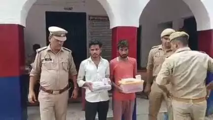 ताखा: ऊसराहार पुलिस ने दो अभियुक्तों को गिरफ्तार कर न्यायालय भेजा