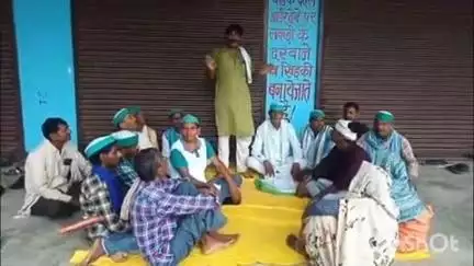 बिंदकी: भवानीपुर गांव पहुंची भाकियू अराजनैतिक गुट की पदयात्रा, समस्याएं हल न होने पर जताई नाराजगी