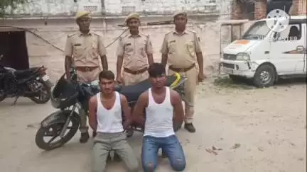 पचपदरा: बालोतरा पुलिस ने ऑपरेशन खुलासा के तहत चोरी की वारदात का पर्दाफाश किया, चोरी की मोटरसाइकिल बरामद, 2 मुलजिम गिरफ्तार