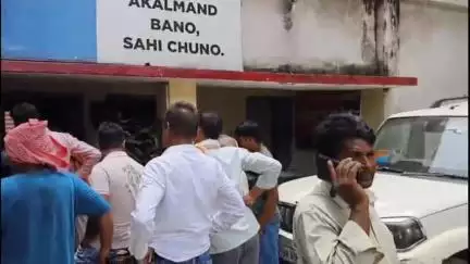 रघुनाथपुर: रघुनाथपुर थाना परिसर में जनता दरबार का आयोजन