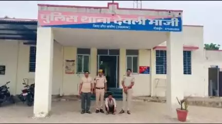 कनवास: NDPS एक्ट के मामले में 7 माह से फरार चल रहे एक आरोपी को देवली मांजी पुलिस ने झालावाड़ से किया गिरफ्तार