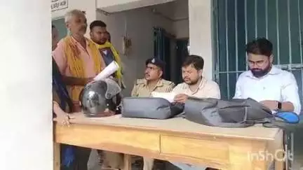 करपी: किंजर थाना परिसर में भूमि विवाद के निपटारे के लिए जनता दरबार का आयोजन