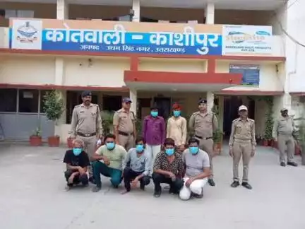 काशीपुर: कोतवाली पुलिस ने 7 वारंटियों को अलग-अलग स्थानों से गिरफ्तार कर न्यायालय के समक्ष पेश किया