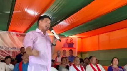 ডিফু: চেংবং  গাঁৱত   বিজেপিৰ বৃহৎ গণ যোগদান কাৰ্যসূচী  , উপস্থিত কাকৰ চিইএম তুলিৰাম ৰংহাঙ