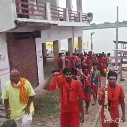 ऊंचाहार: गोकना घाट से जल भरकर हर हर महादेव के उद्घोष के साथ कांवड़ियों का जत्था हुआ रवाना
