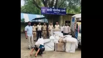 नागपूर ग्रामीण: वाडी शहरात तंबाखूची खेप पोहोचताच गोडाऊन जवळच पोलिसांनी मारला छापा, लाखो रुपयांच्या मुद्देमालासह आरोपी ताब्यात