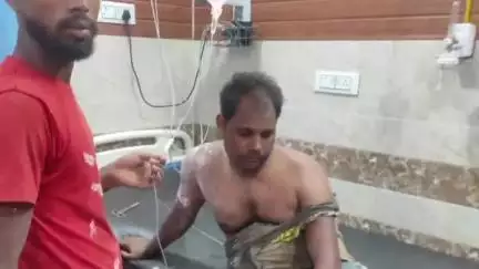 महाराजगंज: नगर पंचायत परतावल में हाईटेंशन लाइन की चपेट में आकर मजदूर झुलसा, इलाज जारी