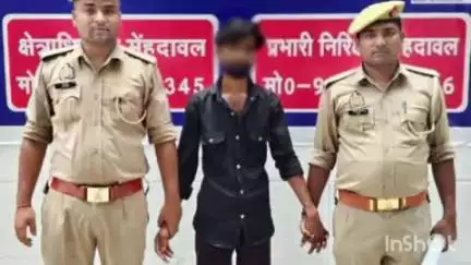 मेहदावल: मेहदावल थाना क्षेत्र के एक गांव में नाबालिग को बहला-फुसलाकर भगा ले जाने और दुष्कर्म के मामले में अभियुक्त गिरफ़्तार