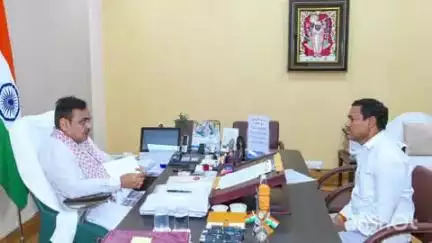 बारां: बारां अटरू विधायक बैरवा ने बारां अटरू विधानसभा क्षेत्र की उत्पन्न स्थिति को लेकर मुख्यमंत्री से शिष्टाचार मुलाकात की