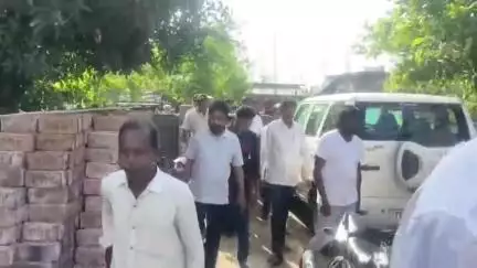 సత్తుపల్లి: ఖమ్మం జిల్లా సత్తుపల్లి పట్టణంలో పర్యటించిన ఎమ్మెల్యే మట్ట రాగమయి