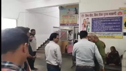 राजगढ़: राजगढ़ अपर कलेक्टर शिवप्रसाद मंडराह ने किया खिलचीपुर अस्पताल का निरीक्षण