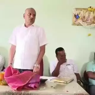 ಮಾಗಡಿ: ಪಟ್ಟಣದ ಚಕ್ರಬಾವಿ ಹಾಲು ಉತ್ಪಾದಕರ ಸಂಘದ ಸರ್ವ ಸದಸ್ಯರ ಸಭೆಯಲ್ಲಿ ಬಮೂಲ್ ನಿರ್ದೇಶಕ ಅಶೋಕ್ ಭಾಗಿ