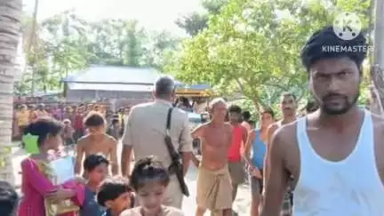 भरगामा : चार वारंटी अभियुक्त सहित  एक घर मे कुर्की जप्ती