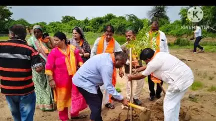સાણંદ: સાણંદના કોલટ ગામે વૃક્ષારોપણ કાર્યક્રમ યોજાયો