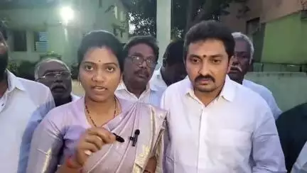 ఇది టిడిపి ప్రభుత్వమా, గూండా ప్రభుత్వమా అని ప్రశ్నించిన కృష్ణాజిల్లా జిల్లా పరిషత్ చైర్మన్ ఉప్పల హారిక