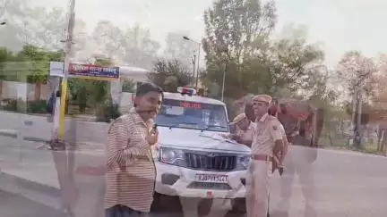 लूनकरनसर कालू सड़क मार्ग पर पुलिस हुई सख्त यातायात नियम तोड़ा तो लगेगा भारी जुर्माना