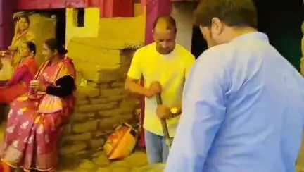 लोहाघाट: बिसंग के कोट मेहरा में चल रहे 22 दिनी जागर में भक्तों का उमड़ा सैलाब।