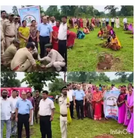 बिंद्रानवागढ़ गरियाबंद: मैनपुर के ग्राम जिडार में ब्लॉक स्तरीय वृक्षारोपण कार्यक्रम आयोजित, जनप्रतिनिधियों व सैकड़ों ग्रामीणों ने किया एक साथ